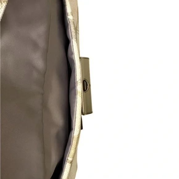 Coach Kristin Signature Dome Sequin Satchel Shoulder Bag #19338